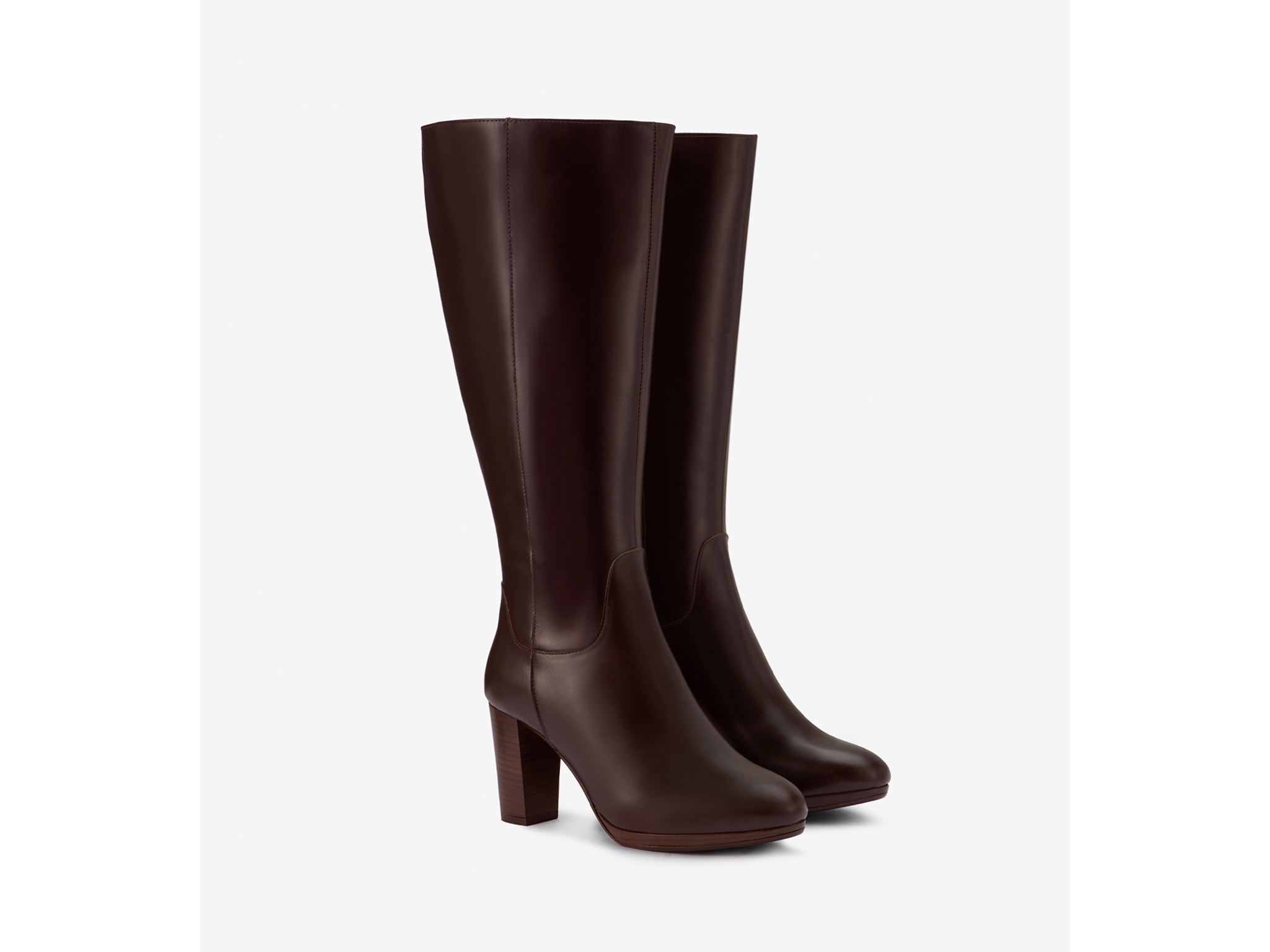 Knee high boots with wide 2025 calf fitting